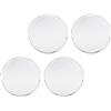 Naroote Tappi Centrali Ruota Elegante Copertura Universale per C Maximum 2013-2018 4 Pezzi Installazione Semplice per Berlina, SUV ABS, Metallo 54 Mm 51 Mm (Elettrolitico)