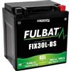 FULBAT - BATTERIA MOTO FULBAT GEL FIX30L-BS 12V 30AH 400A