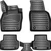ELMASLINE 3D Tappetini Gomma per VW Polo 6 (VI) 2017-2026 (AW) | Bordo Extra Alto | Tappetini Auto