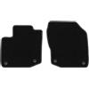 Wielganizator Tappetini auto in velluto su misura, compatibili con Honda Civic IX (2011-2016) | Qualità: base - vestibilità precisa - fondo antiscivolo - 2 pezzi - nero