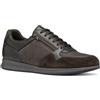 Geox Scarpe da Ginnastica da Uomo U Avery Brown, Taglia 46 EU, Marrone, 46 EU