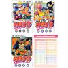 Shueisya Naruto Manga Vol 1 - 3 Collection ( Japanese Edition ) with Hiragana Chart