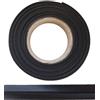 ME:NaMa Nastro sbieco in poliestere (raso) - 10 m x 25 mm (piegato) - Nastro di alta qualità - Nastro di raso - Ideale per cucito fai da te - Prodotto in Belgio su un rotolo (nero)