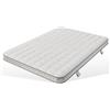 Arhatreya Materasso a molle insacchettate a 7 zone, 140 x 200 cm, H3, 10 cm, materasso ibrido con schiuma fredda, ortopedico, ergonomico, per divano letto e letto per ospiti, fino a 280 kg