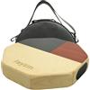 rayzm Cajon Drumbox Portatile con Borsa Imbottita, Tamburo a Mano Ottagonale Piatto Compatto, 3 Toni, Strumento a Percussione con Effetti Bongo e Rullante