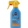 Nivea Sun Protect & Bronze Doppia Azione SPF50 200 ml Spray Latte Solare Alta Protezione Per Abbronzatura Graduale