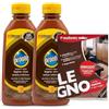 imi shop 2X Crema per Mobili con Cera d'Api, Nutre e Protegge il Legno, Panno in Microfibra per Legno in Omaggio
