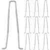 OSOLADY 10 molle di ricambio per tronchesi per unghie - Molla di torsione a rapido ritorno in acciaio inossidabile per tronchesi per cuticole, pinze per unghie dei piedi, strumenti per manicure e