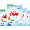 Le Chat Sensitive Bucato in polvere - Marsiglia e Aloe Vera - Confezione risparmio 4 x 38 lavaggi