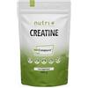 Nutri + Creapure Creatine 500 g - Creatine Monoidrato - 99,99% pura - alto dosaggio - ultrafine neutra - Nutri + Creatina Creapure polvere vegan - Qualità Premium dalla Germania