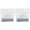 Merriway BH03952 Vite a Testa Svasata e Stelo Interamente Filettato per Prese Elettriche Esterne, Bianco, 75 mm, Set di 40 Pezzi