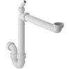Geberit 152.957.11.1 SIFON AHORRA ESPACIO P/FREGADERO 1 SENO D40MM BLANCO