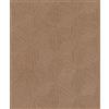 Rasch Carta da parati in tessuto non tessuto, motivo a rombi 'Back To Nature', carta da parati in vinile 3D, geometrica, marrone, per un'atmosfera scandinava, robusta e lavabile, 10,05 m x 0,53 m
