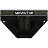 Supawear - Intimo da Uomo Slips - Mesh Brief Neon Green - 1x Taglia M