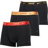 NIKE Boxer Uomo Confezione da 3 Pezzi Dri-Fit Everyday Nero Taglia L Codice 0000KE1008-U9W