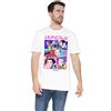KPOP Demon Hunters Maglietta Unisex KPOP Demon Hunters Huntrix Neon Comic Anime t-Shirt Bianca, Bianco, S