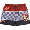 SUN CITY Costume Pantaloncino Harry Potter, Grifondoro, Bermuda da Mare Bambino 6/12 Anni, Bordeaux