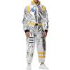 Generico Costume da Astronauta-Tuta Adulti Bambini Unisex-Tuta Spaziale-Vestito per Adulti-Costume da Adulto per Carnevale Halloween Cosplay Costume Carnevale Uomo