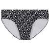 Emporio Armani EA7 Costume Slip con Stampa Logo all-Over (Black/White) 46