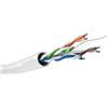 Goobay 94964 cavo di rete bianco 100 m Cat6 U/UTP (UTP)