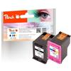 Peach PI300-802 Peach 320054 2,2ml 4,5ml 120pagine 110pagine Cartuccia d'inchiostro nero, giallo