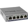 Netgear GS105E Switch gestito a 5 porte Gigabit Ethernet LAN Switch Plus, grigio
