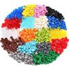 Feleph Piastre rotonde 1 x 1, 1000 pezzi Bulk Pack, mattoncini da costruzione per acqua pixel art