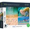 Trefl Prime - Puzzle UFT Aerial Mindblow: Waiting for High Tide - 1500 Elementi, Cartone più Spesso, BIO, ECO, Vista dall'alto, Spiaggia, Vacanze, Collage, Intrattenimento Creativo