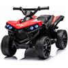 GarveeHome Quad ATV Elettrico Ricaricabile 6V Per Bambini, Veicolo Cavalcabile Con Luci Riproduzione Musicale e Clacson Integrato, Velocità Regolabile 1,5-3 Km/h, Sicuro Per Bambini a Partire Da 3 Anni
