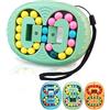 EACHHAHA Magic Bean-Gioco di abilità IQ Game-Fagiolo magico-Magic Cube-Alleviare lo stress e ridurre l'ansia-Regali di Natale per adulti e bambini(Verde)