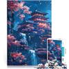 LKASGCBY Puzzle da 2000 pezzi per adulti paesaggio giapponese per il giocattolo di sfida del gioco educativo Regalo di compleanno, regali, arte murale 70x100cm