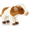 Uni-Toys - Mucca con voce mucca, in piedi - 29 cm (lunghezza) - peluche - peluche peluche