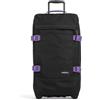 Eastpak Tranverz M Valigia Media 78L (67 x 35,5 x 30 cm), Bagaglio a Ruote, Valigia Leggera e Resistente con Doppio Scomparto, Manico Telescopico e Serratura TSA - KONTRAST VINEYARD