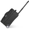 KINSTON Sac de Voyage Souple 2 Roues 52 cm Noir