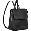 STILORD Anisa Zaino Piccolo Donna Pelle - Elegante Sacca Zaino Vera Pelle Daypack Compatto con Scomparti Zainetto Casual per Città Lavoro e tempo Libero Colore:nero
