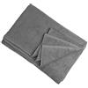 ADAMO Telo mare XXL 100% cotone - 100 x 220 cm, grigio: 710 - XXL asciugamano da sauna - telo da bagno in taglie forti - asciugamano da doccia & asciugamano da sauna