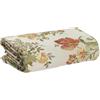 Russo Tessuti Tessuto Tappezzeria Raso San Leucio Fiore Grande New Scampoli 280x280 cm-Avorio