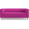 MASTERS OF COVERS Copridivano Klippan 2 Posti, Poliestere Fucsia