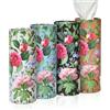 Three Oaks Botanical - Elegante contenitore per fazzoletti da viaggio con motivo floreale, con fazzoletti per il viso, per portabicchieri dell'auto