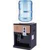 KigerNee Distributore di acqua calda e fredda elettrica | Acqua 95°C e 8°C | Apparecchio da scrivania / cucina 220V 550W con serbatoio in acciaio inossidabile - Tempo di riscaldamento