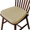 Taifuan Cuscini per Sedie da Cucina Antiscivolo,Cuscini per Sedia da Pranzo Trapezio,con Laccetti Sfoderabili Lavabili Confortevole Cuscini Seduta per Interni(E,40x38x33x3cm)