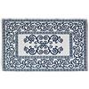 Casatessile Tappeto Bagno Cotone Augusta - Blu, 60x120 cm.