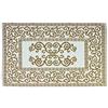 Casatessile Tappeto Bagno Cotone Augusta - Beige, 60x90 cm.