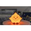 Disney Wish 79616 - Luce notturna a LED che cambia colore, ideale per bambini, camera da letto, bagno, sala giochi, alimentazione USB o a batteria, 79616