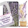 Celblisora 100+ rami di lavanda commestibili per cocktail (50 g), lavanda culinaria per dessert, tè, fai da te, set di bevande per feste