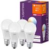 Ledvance Smart Lampadina LED Zigbee, Goccia, E27, 60 W Equivalenti, Luce Bianca, Regolabile