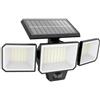 Philips LED Nysil, Luce solare di sicurezza per esterni, Nero