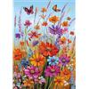 AIRDEA Fiori Diamond Painting, Farfalle Diamond Painting Kit Completo, Diamantini Crystal Art Hobby Creativi Adulti Decorazione per Casa 30x40 cm