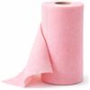 Terryshop74® Rotolo Panni in Microfibra 30x30 cm Pretagliati - 30 Panni Riutilizzabili e Lavabili, Super Assorbenti Multiuso per Pulizia Casa, Cucina, Vetri, Bagno e Auto - Colori misti (Rosa)