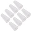 MUELODSIC Ricambi per Veneziane 15 Pezzi Nappine per Tende Bianche in Plastico Diametro Interno 2.5mm, Accessori Facili da Abbinare per Tende e Persiane
